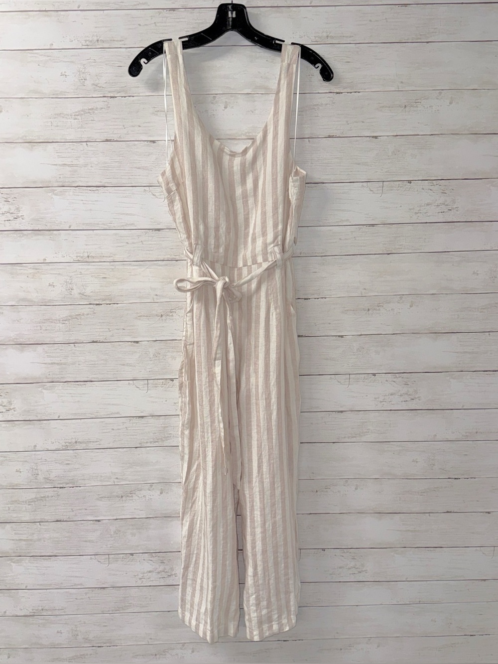 NWT! Rachel Zoe Linen Stripe Jumpsuit